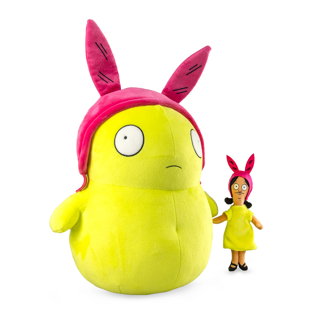 Bob's Burgers Kuchi Kopi & Louise 16” HugMe Shake Action Plush - Kidrobot