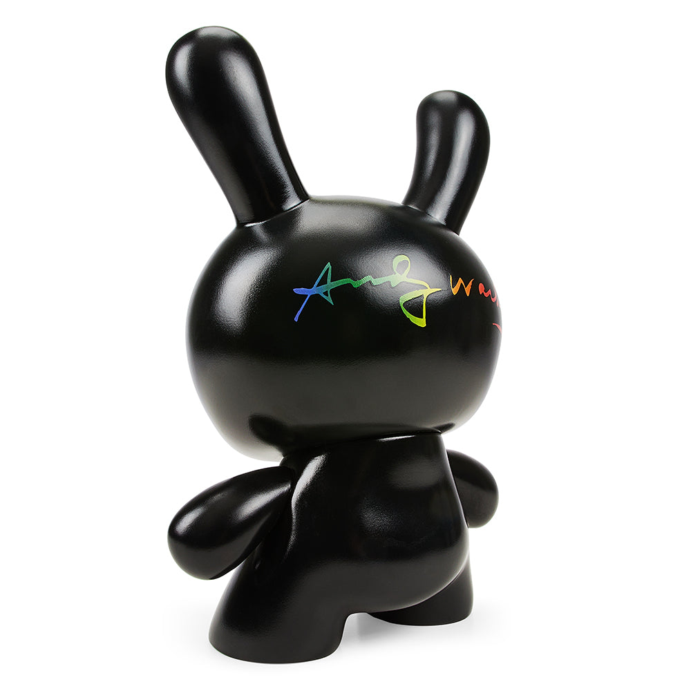 Andy Warhol Fright Wig Self-Portrait 8" Masterpiece Dunny Vinyl Figure - Rainbow Edition (SDCC 2022 Exclusive) - Kidrobot - Shop Designer Art Toys at Kidrobot.com