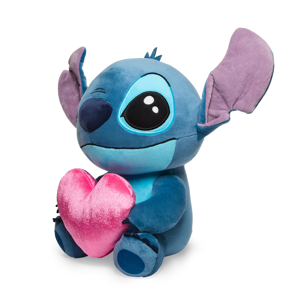 Disney Lilo and Stitch I Love Stitch 13" Light Up Plush (PRE-ORDER) - Kidrobot - Shop Designer Art Toys at Kidrobot.com