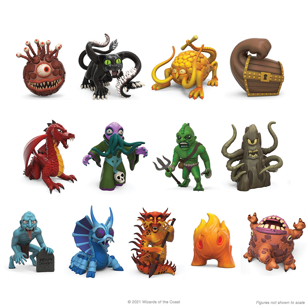 Dungeons & Dragons: 3 in. Vinyl Mini - Monster Series 1