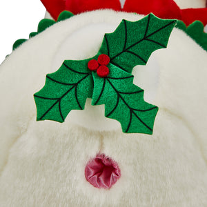 Holiday Wreath Labbit 14" Plush by Frank Kozik (PRE-ORDER) - Kidrobot - Shop Designer Art Toys at Kidrobot.com
