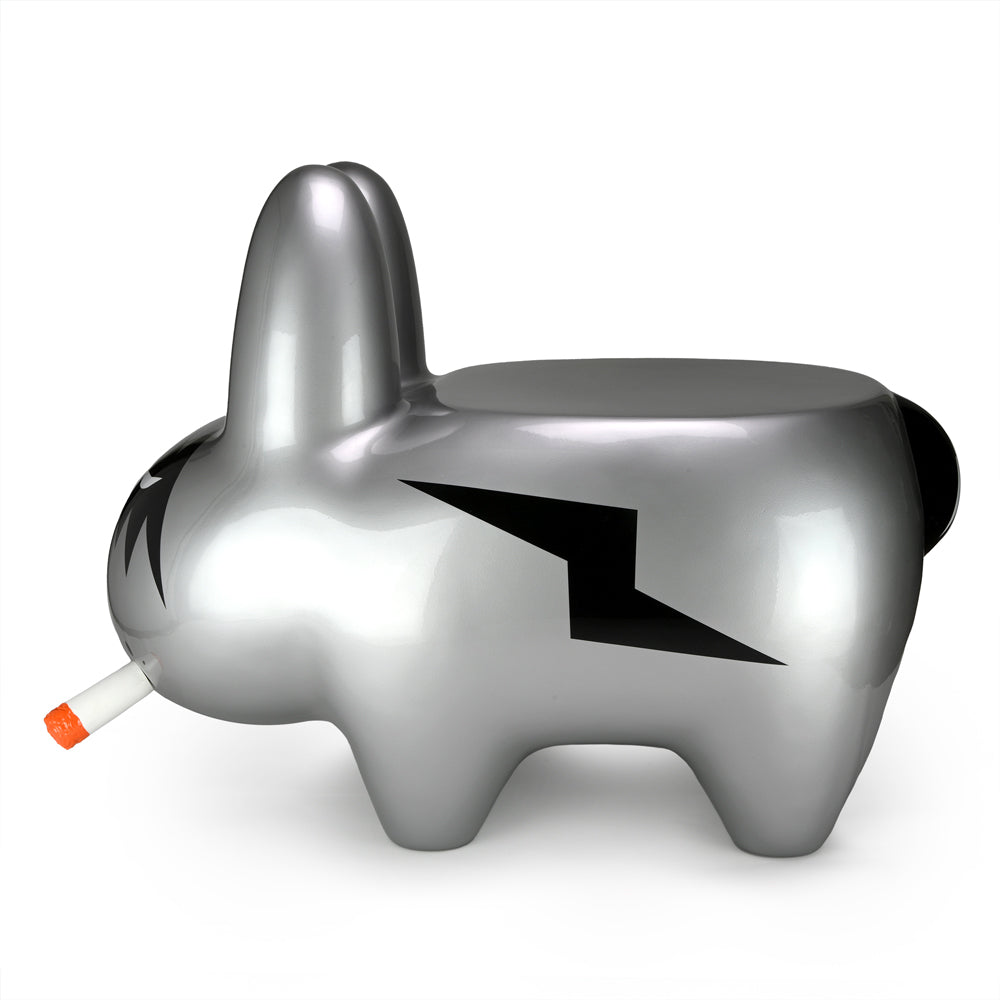 Art Giant King of Rock Labbit Smorkin' Labbit Stool by Frank Kozik (PRE-ORDER) - Kidrobot