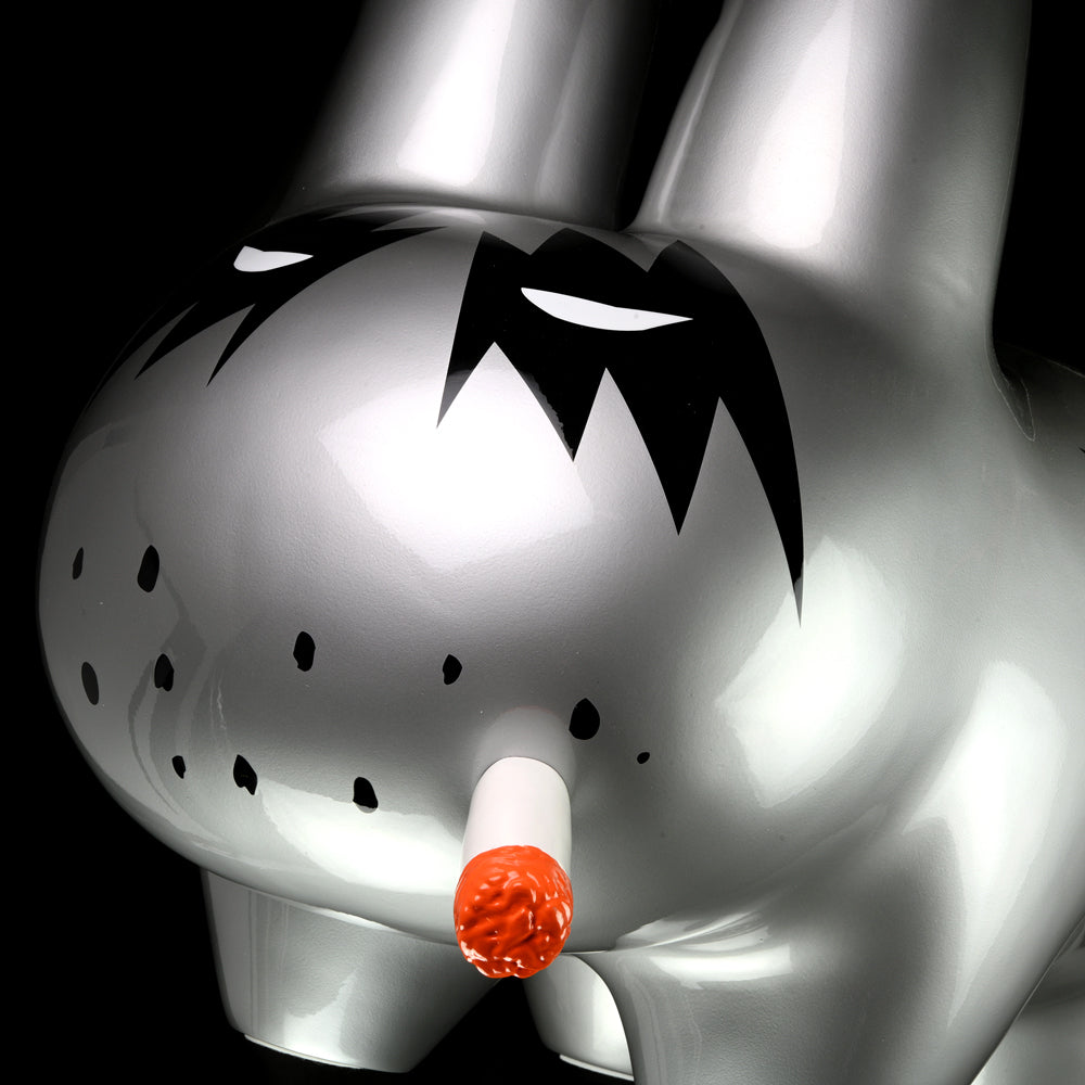 Art Giant King of Rock Labbit Smorkin' Labbit Stool by Frank Kozik (PRE-ORDER) - Kidrobot