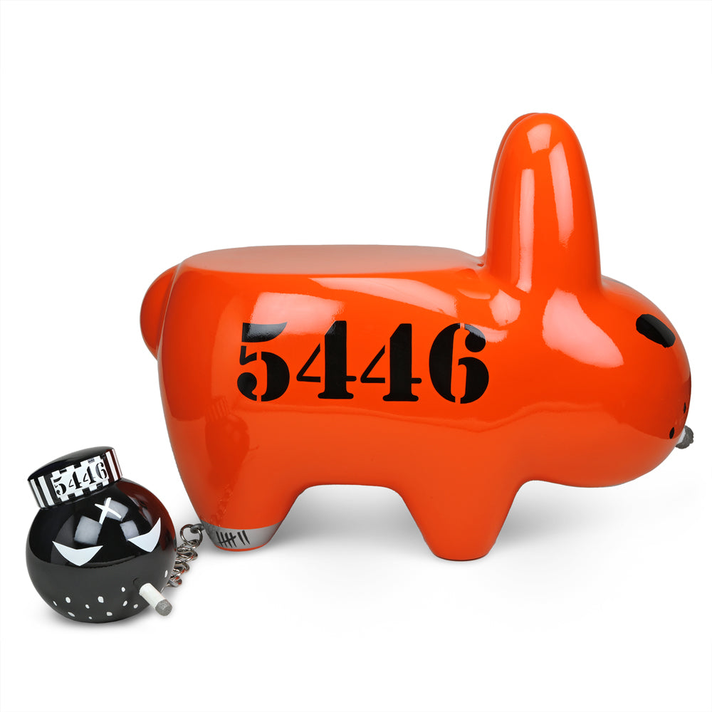 Art Giant Buddies 4 Lyfe Smorkin' Labbit Stool by Frank Kozik (PRE-ORDER) - Kidrobot - Shop Designer Art Toys at Kidrobot.com