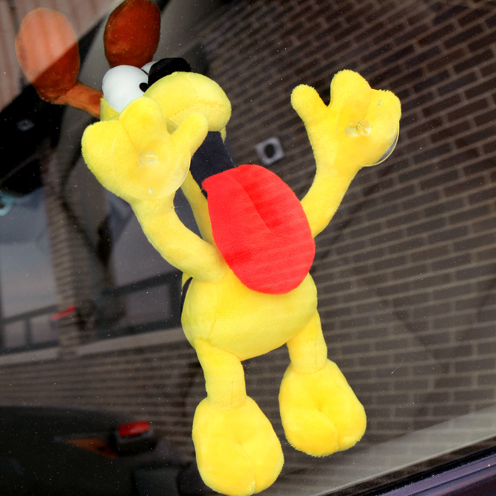 Garfield Odie 8" Plush Suction Cup Window Clinger by Kidrobot (PRE-ORDER) - Kidrobot