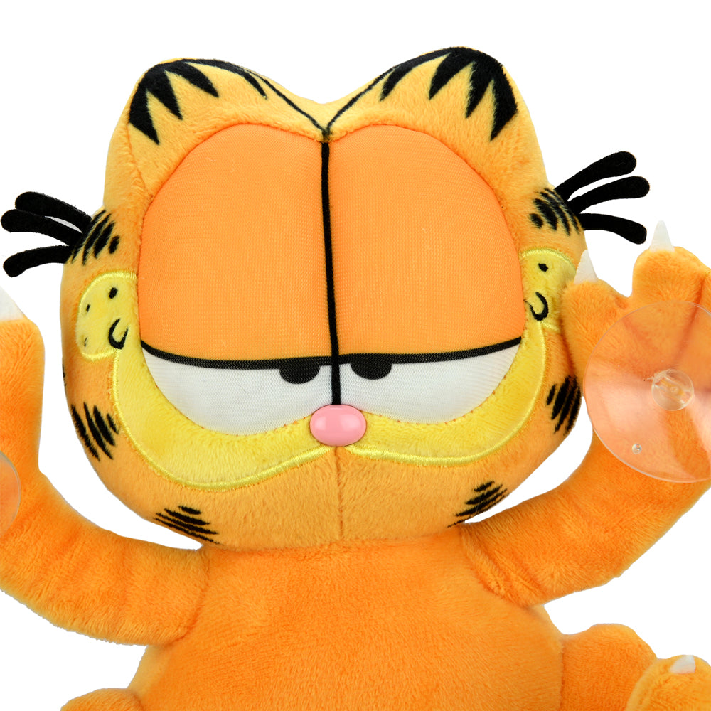 Garfield 8" Plush Suction Cup Window Clinger by Kidrobot - Relaxed Edition (PRE-ORDER) - Kidrobot