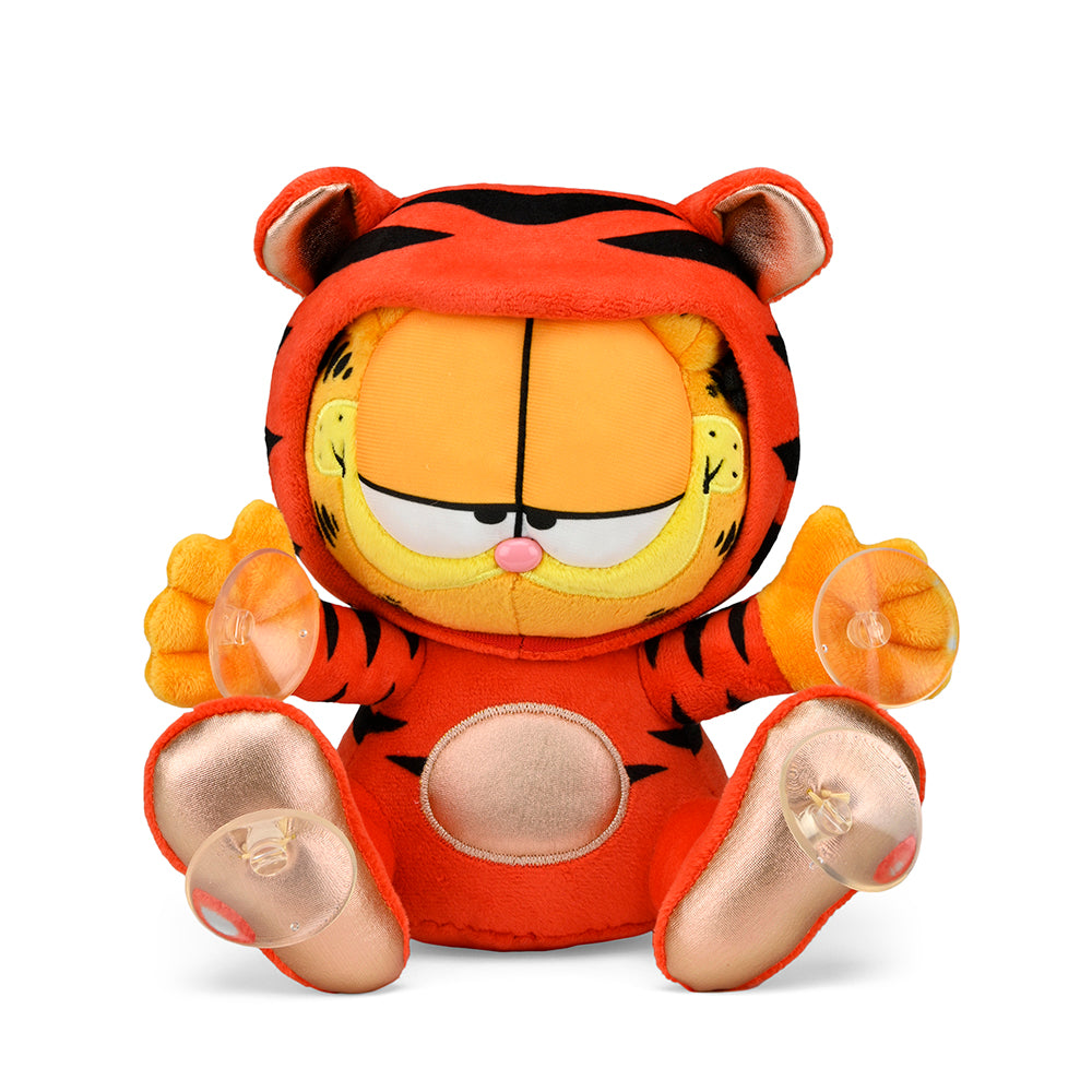 Garfield Year of the Tiger 8" Plush Window Clinger - Red Edition (PRE-ORDER) - Kidrobot - Shop Designer Art Toys at Kidrobot.com