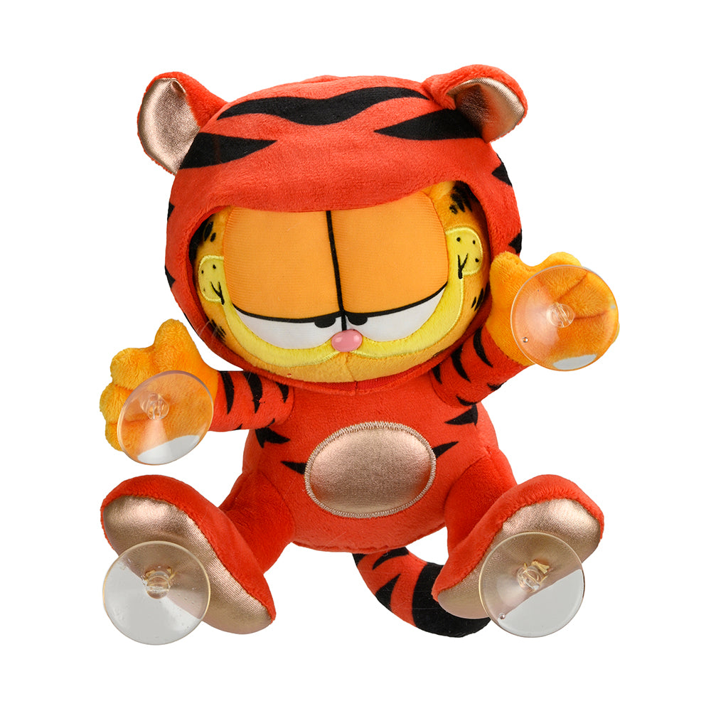 Garfield Year of the Tiger 8" Plush Window Clinger - Red Edition (PRE-ORDER) - Kidrobot - Shop Designer Art Toys at Kidrobot.com