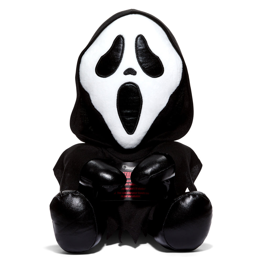 Ghost Face 16" Shake Action Plush by Kidrobot (PRE-ORDER) - Kidrobot - Shop Designer Art Toys at Kidrobot.com