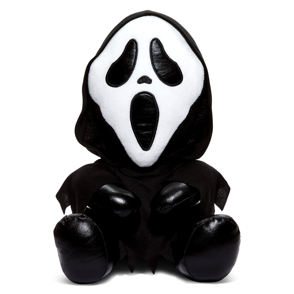 Ghost Face 16" Shake Action Plush by Kidrobot (PRE-ORDER) - Kidrobot - Shop Designer Art Toys at Kidrobot.com