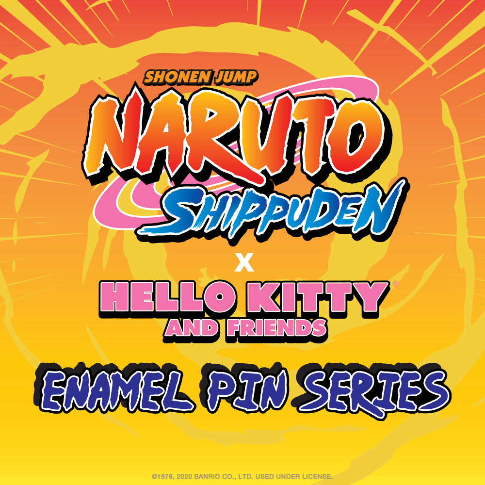 Naruto x Hello Kitty® and Friends Enamel Pins (PRE-ORDER) - Kidrobot - Designer Art Toys