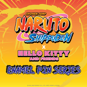 Naruto x Hello Kitty® and Friends Enamel Pins (PRE-ORDER) - Kidrobot - Designer Art Toys