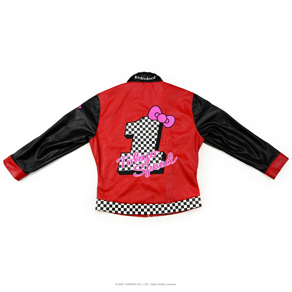 Hello Kitty® Tokyo Speed Red Moto Jacket (PRE-ORDER) - Kidrobot