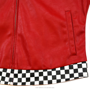 Hello Kitty® Tokyo Speed Red Moto Jacket (PRE-ORDER) - Kidrobot