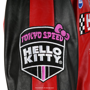 Hello Kitty® Tokyo Speed Red Moto Jacket (PRE-ORDER) - Kidrobot