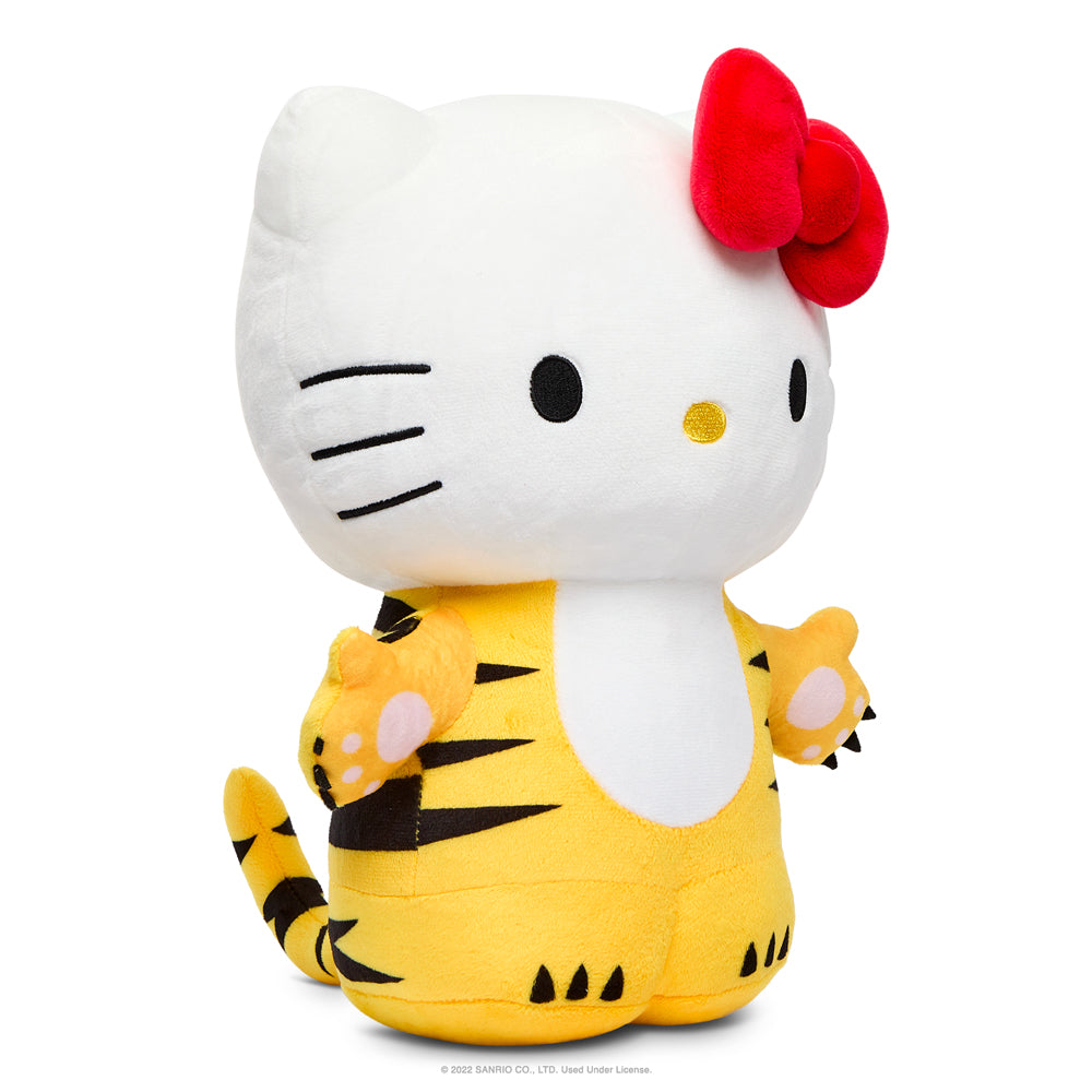 Hello Kitty Year of the Tiger 13" Interactive Plush by Kidrobot (PRE-ORDER) - Kidrobot - Shop Designer Art Toys at Kidrobot.com