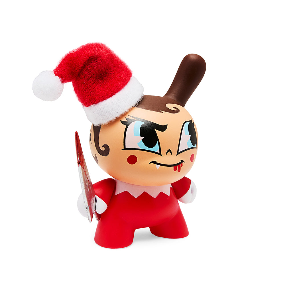 2022 Holiday Dunny: Go Elf Yourself 3" Holiday Dunny - Evil Edition (Red) (PRE-ORDER) - Kidrobot - Shop Designer Art Toys at Kidrobot.com