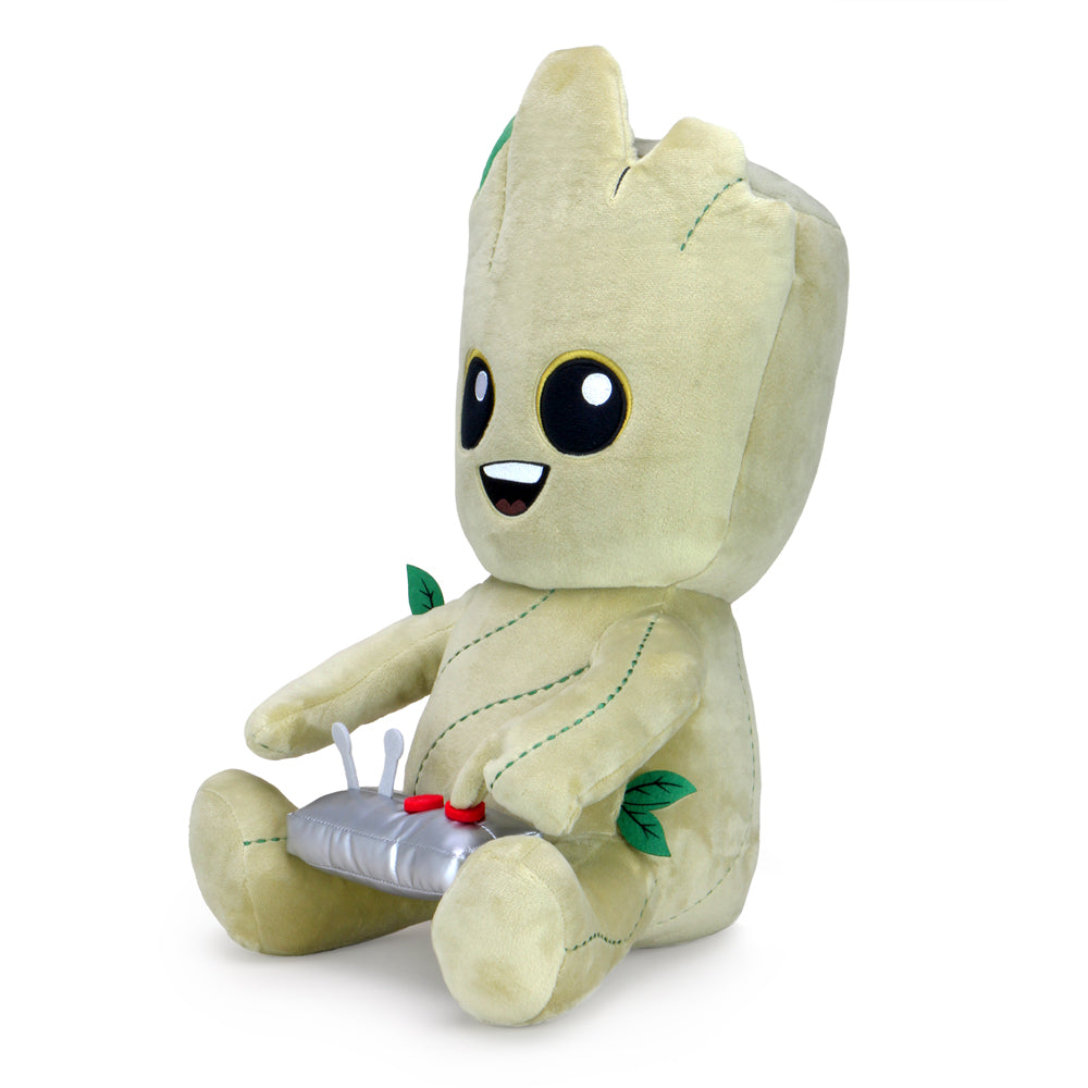 Guardians Of The Galaxy Teen Groot Plush - 8 Inch Video Gamer Phunny Plush Toy