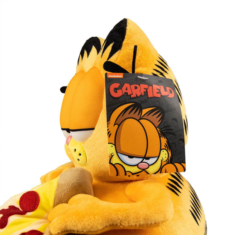 Garfield Overstuffed Pizza 13" Medium Plush by Kidrobot - Kidrobot - Shop Designer Art Toys at Kidrobot.com