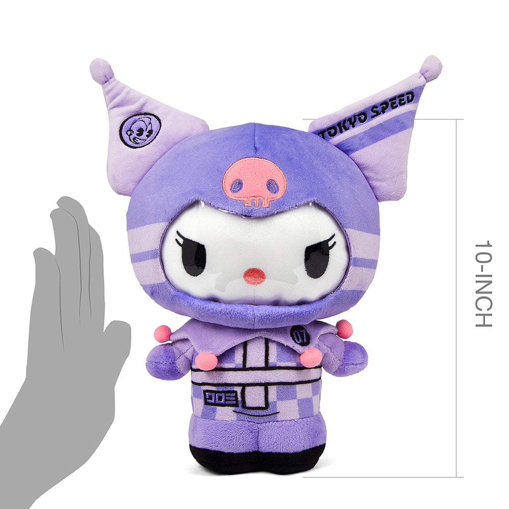 Hello Kitty® and Friends Tokyo Speed Racer Kuromi 13" Interactive Plush (PRE-ORDER) - Kidrobot - Shop Designer Art Toys at Kidrobot.com