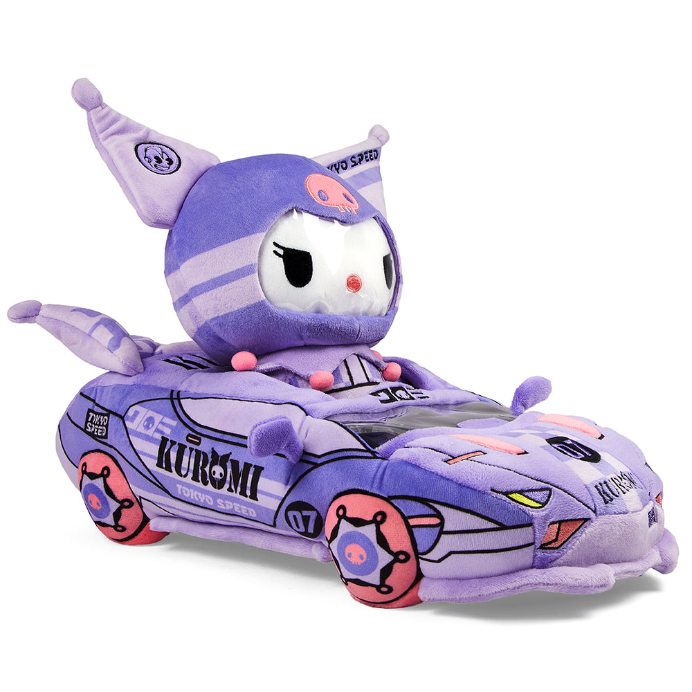 Hello Kitty® and Friends Tokyo Speed Racer Kuromi 13" Interactive Plush (PRE-ORDER) - Kidrobot - Shop Designer Art Toys at Kidrobot.com