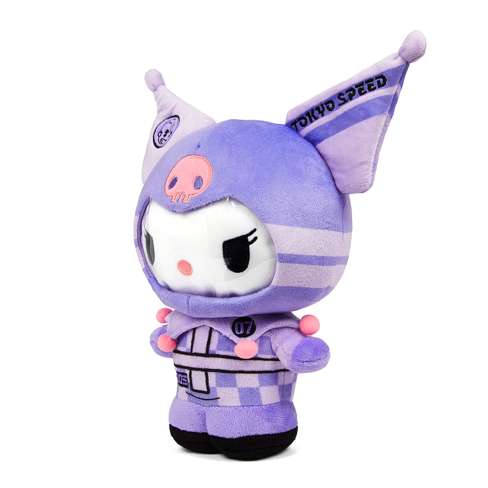 Hello Kitty® and Friends Tokyo Speed Racer Kuromi 13" Interactive Plush (PRE-ORDER) - Kidrobot - Shop Designer Art Toys at Kidrobot.com