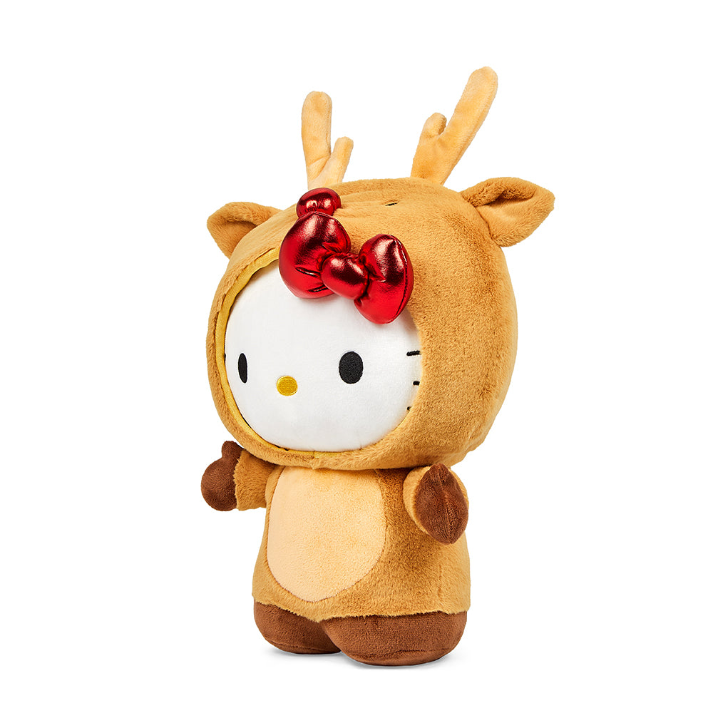 Hello Kitty® Reindeer 13" Interactive Plush (PRE-ORDER) - Kidrobot - Shop Designer Art Toys at Kidrobot.com