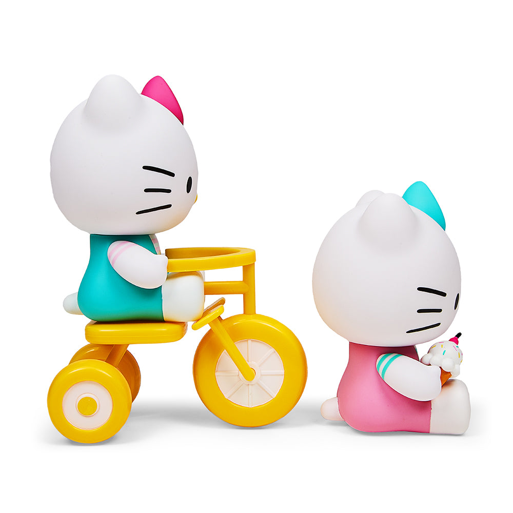 Hello Kitty® Tricycle and Ice Cream Play Theme 4.5” Vinyl Figure 2-Pack Set by Kidrobot - Kidrobot - Shop Designer Art Toys at Kidrobot.com