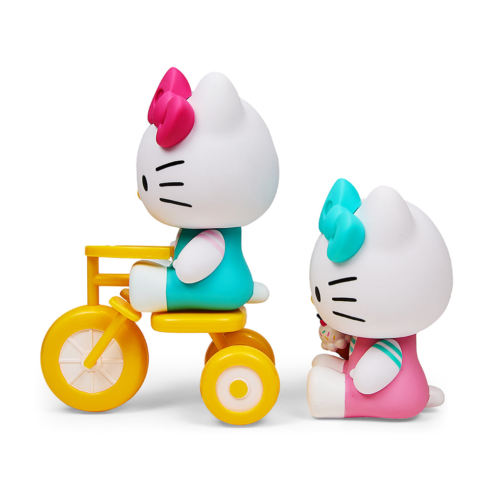 Hello Kitty® Tricycle and Ice Cream Play Theme 4.5” Vinyl Figure 2-Pack Set by Kidrobot - Kidrobot - Shop Designer Art Toys at Kidrobot.com