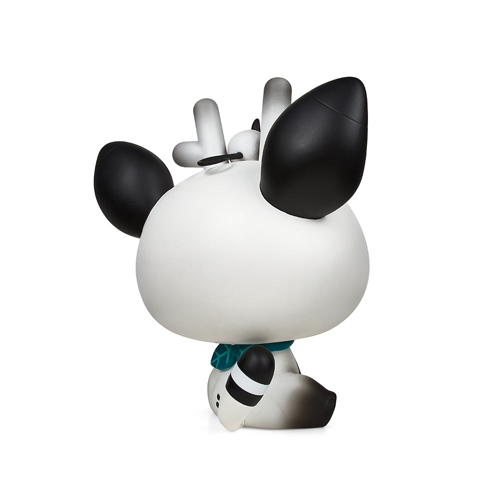 DeerCat & Friends™ Sitting DeerCat 7” Vinyl Art Figure by Amber Aki Huang – Exclusive Panda Edition (Limited Edition of 100) - Kidrobot - Shop Designer Art Toys at Kidrobot.com