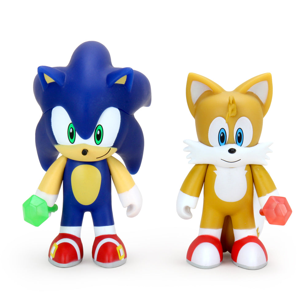 Sonic the Hedgehog 3" Vinyl Figure Sonic and Tails 2-Pack (PRE-ORDER) - Kidrobot - Designer Art Toys