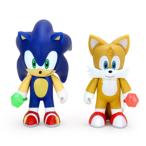 Sonic the Hedgehog 3" Vinyl Figure Sonic and Tails 2-Pack (PRE-ORDER) - Kidrobot - Designer Art Toys