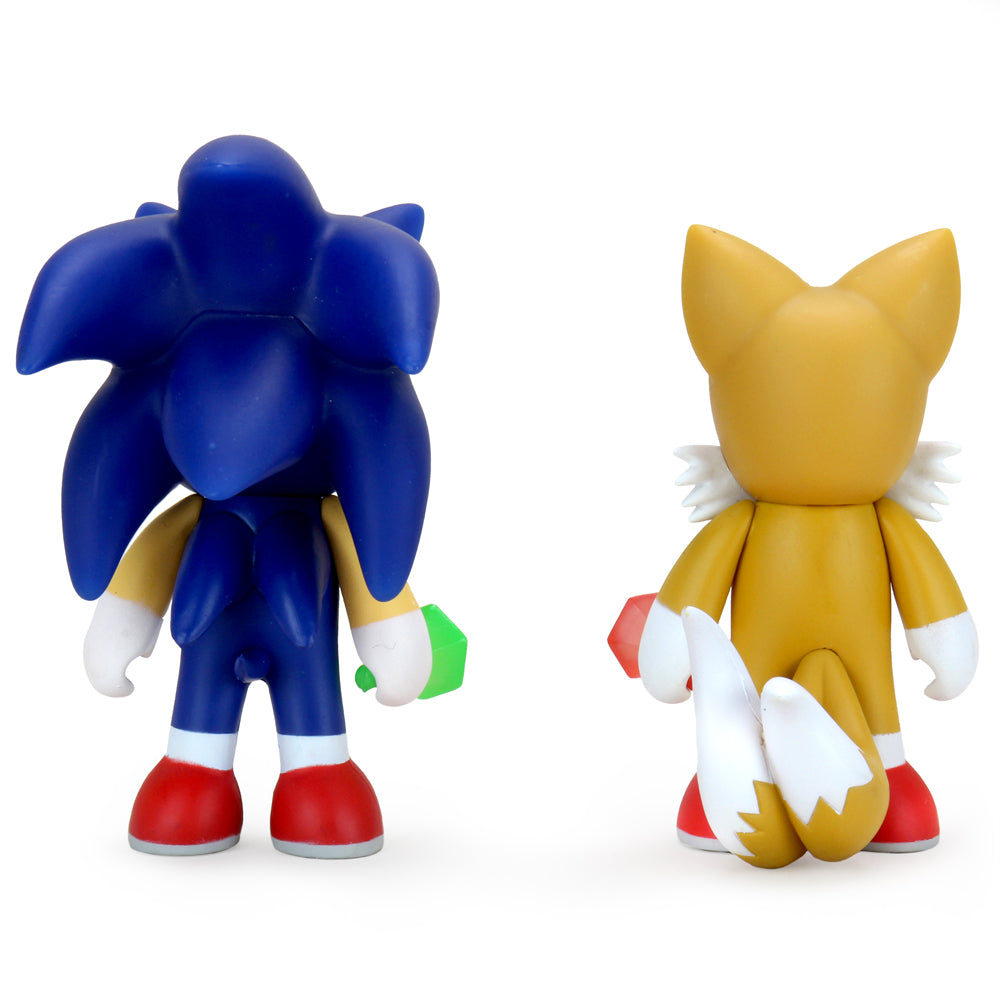 Sonic the Hedgehog 3" Vinyl Figure Sonic and Tails 2-Pack (PRE-ORDER) - Kidrobot - Designer Art Toys