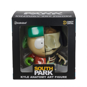 South Park Anatomy Kyle 8" Vinyl Art Figure (PRE-ORDER) - Kidrobot - Shop Designer Art Toys at Kidrobot.com