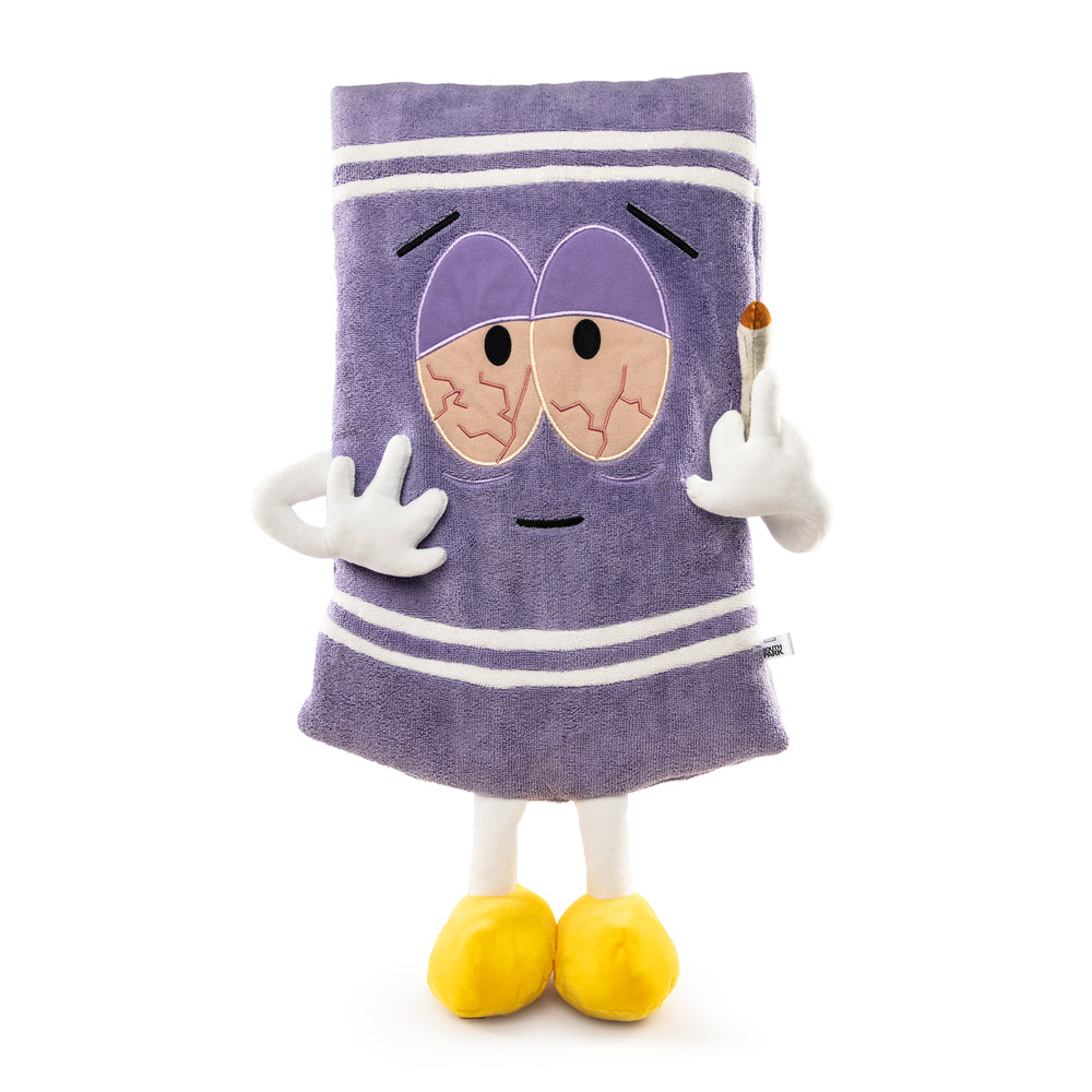 South Park Stoned Towelie 24" Real Towel by Kidrobot (PRE-ORDER) - Kidrobot - Shop Designer Art Toys at Kidrobot.com