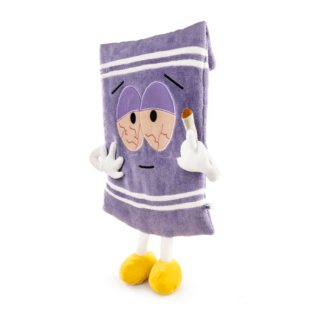 South Park Stoned Towelie 24" Real Towel by Kidrobot (PRE-ORDER) - Kidrobot - Shop Designer Art Toys at Kidrobot.com