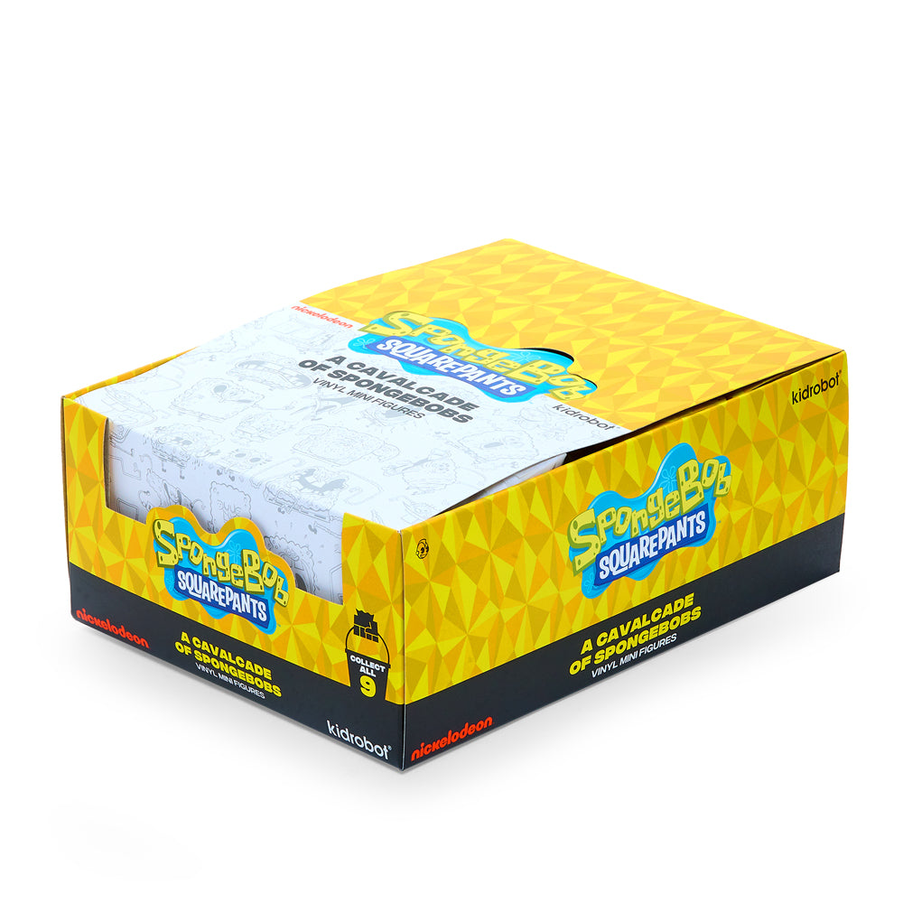 Cavalcade of SpongeBob SquarePants 3" Vinyl Mini Figures - Kidrobot