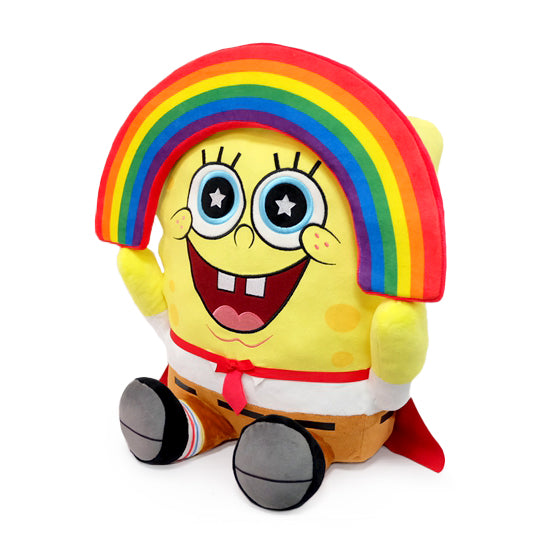 SpongeBob SquarePants Rainbow 16" HugMe Vibrating Plush (PRE-ORDER) - Kidrobot - Designer Art Toys