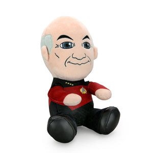 Star Trek Jean Luc Picard 8" Phunny Plush - Kidrobot - Shop Designer Art Toys at Kidrobot.com