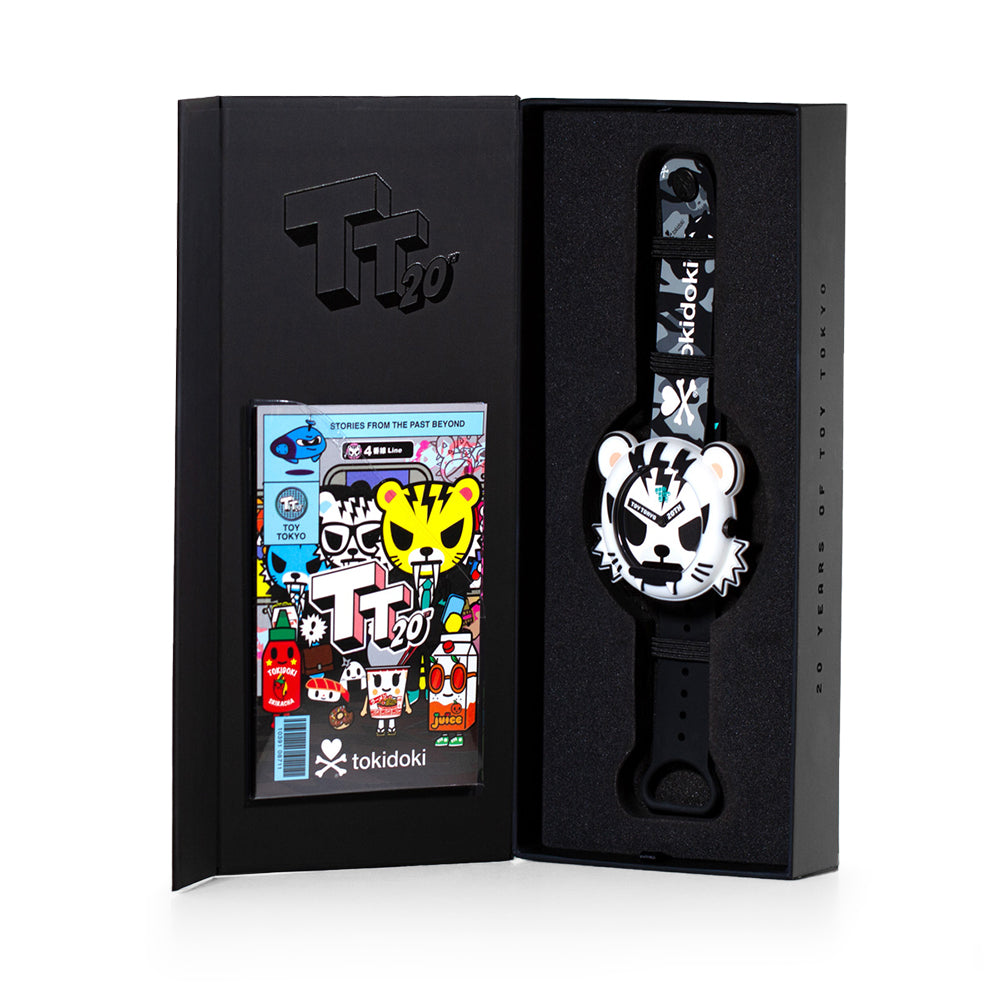 Limited Edition Tokidoki Salary Man Tiger Collectible Watch - Kidrobot - Shop Designer Art Toys at Kidrobot.com