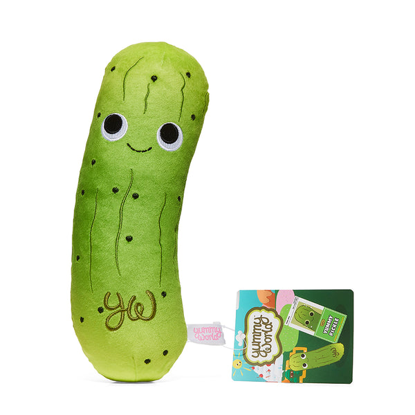 Yummy World Crunchy Pickle in a Bag 10" Interactive Plush Kidrobot