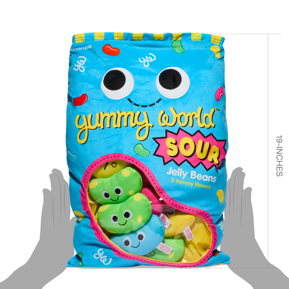 Yummy World Beni & the Sour Jelly Beans XL Interactive Plush - Kidrobot - Shop Designer Art Toys at Kidrobot.com