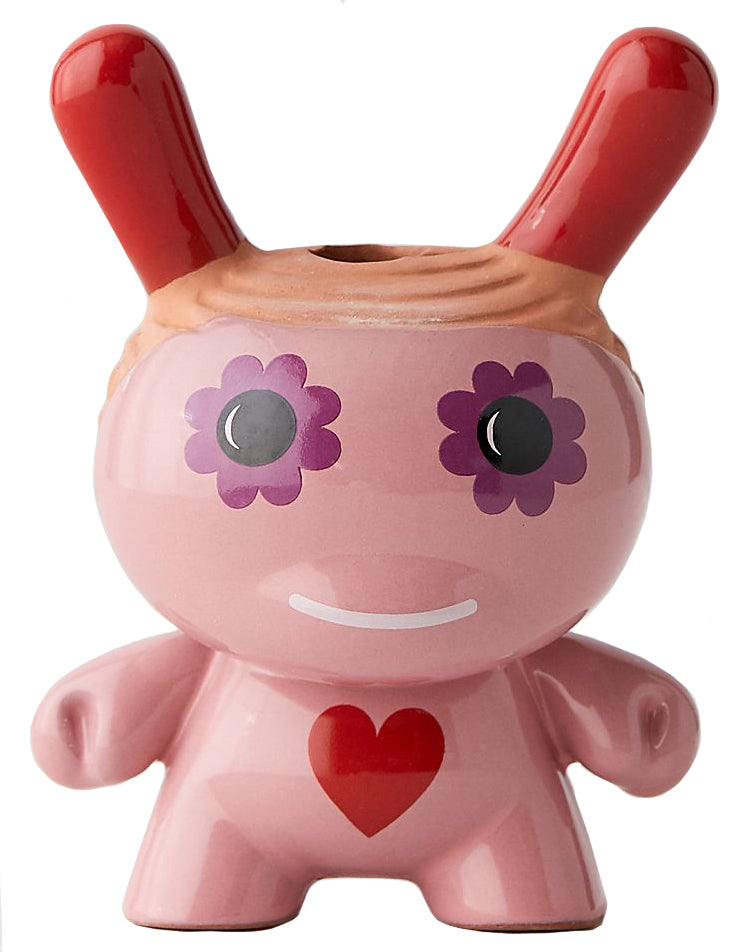 Let Love Grow Terracotta 5" Chia Dunny Art Figure by Jeremyville (UO EXCLUSIVE) - Kidrobot - Shop Designer Art Toys at Kidrobot.com