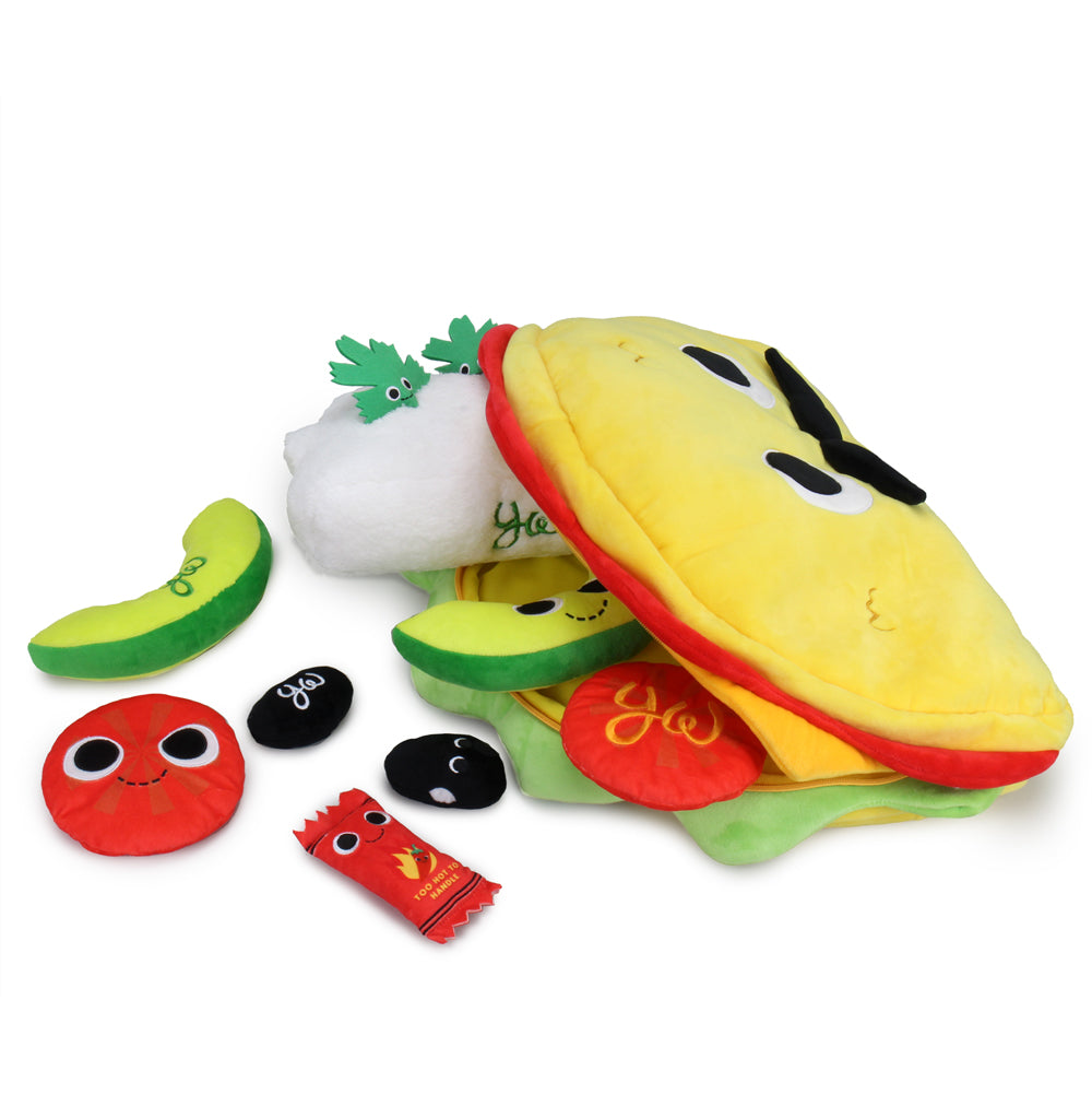Yummy World XL Victorio Veggie Taco Plush Set - Kidrobot - Designer Art Toys
