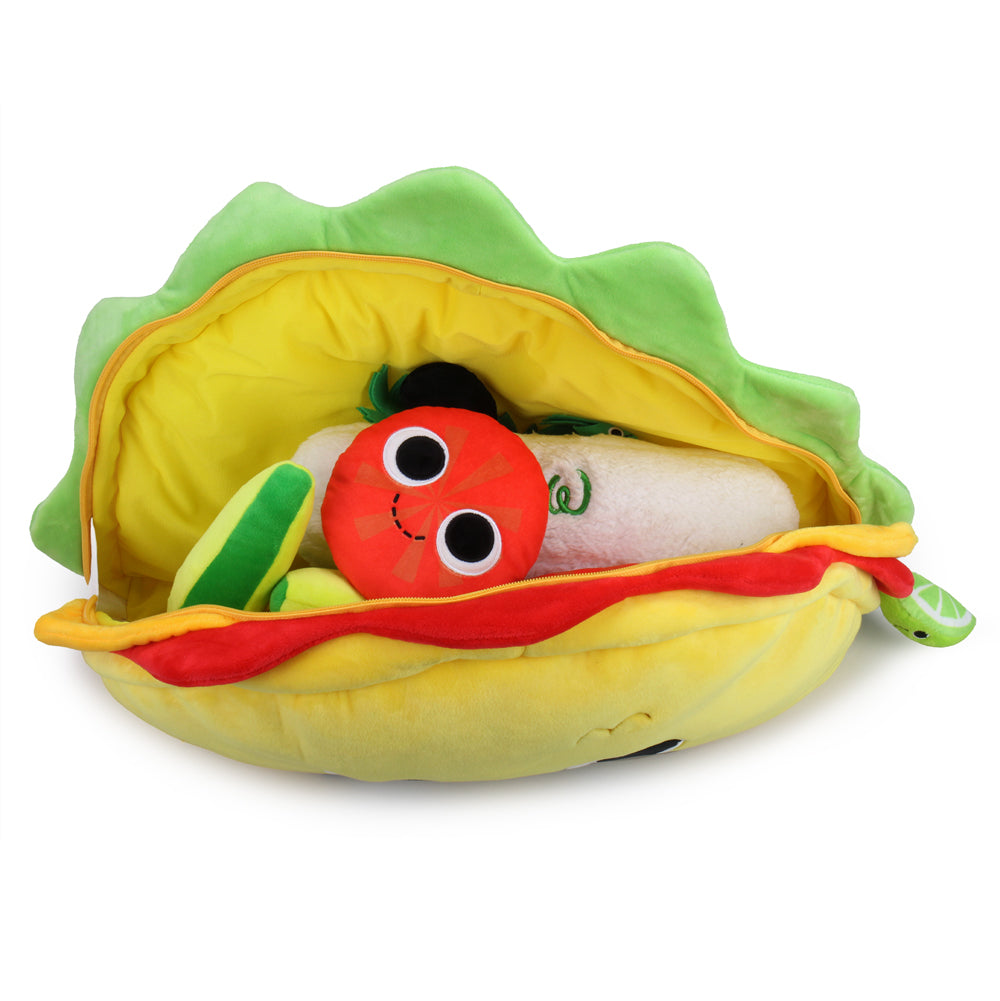 Yummy World XL Victorio Veggie Taco Plush Set - Kidrobot - Designer Art Toys