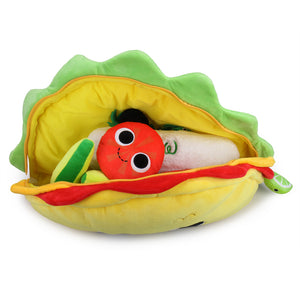 Yummy World XL Victorio Veggie Taco Plush Set - Kidrobot - Designer Art Toys