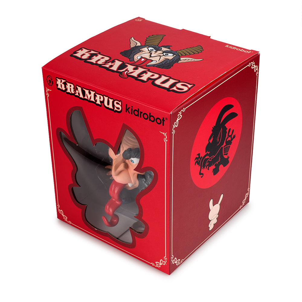 Limited Edition KRAMPUS Dunny 5" Art Figure by Scott Tolleson - Kidrobot - Shop Designer Art Toys at Kidrobot.com