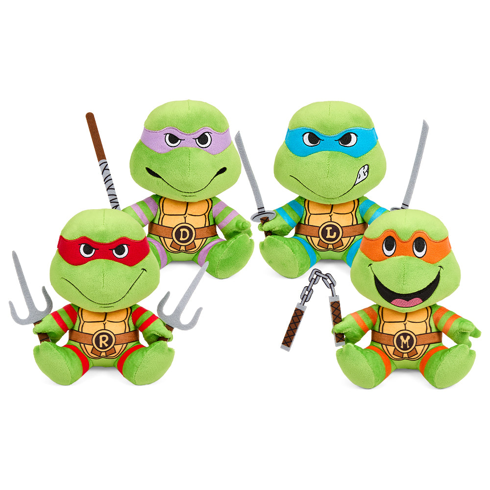 Teenage Mutant Ninja Turtle Phunny Plush Bundle - Kidrobot