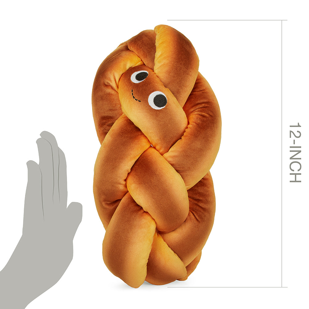 Yummy World Challah Bread 12" Plush (PRE-ORDER) - Kidrobot - Shop Designer Art Toys at Kidrobot.com