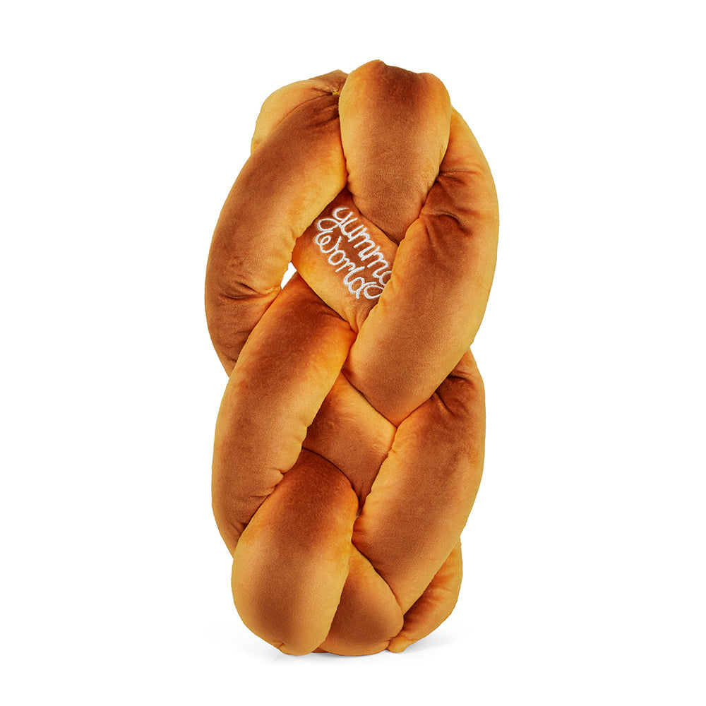 Yummy World Challah Bread 12" Plush (PRE-ORDER) - Kidrobot - Shop Designer Art Toys at Kidrobot.com